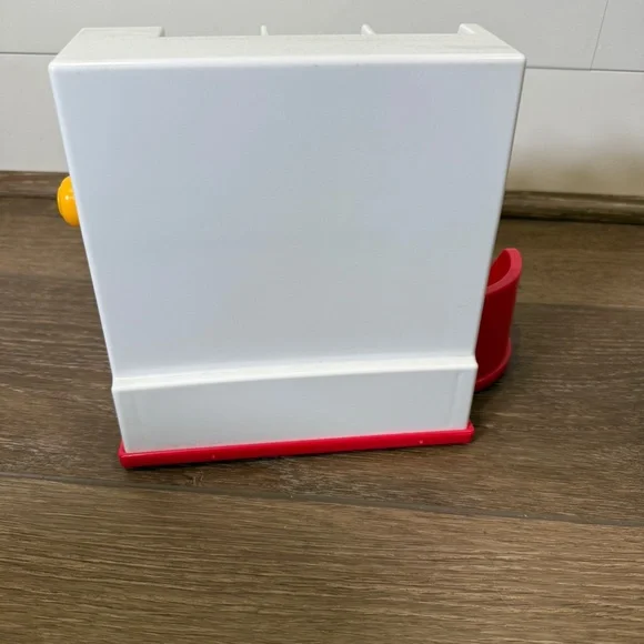 Vintage Fisher Price Cash Register, Working Bell, Functional Buttons, 5 Coins - Picture 12 of 14